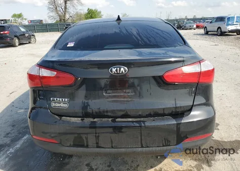 2016 Kia Forte Lx из США, поврежденный, VIN KNAFK4A65G5532496
